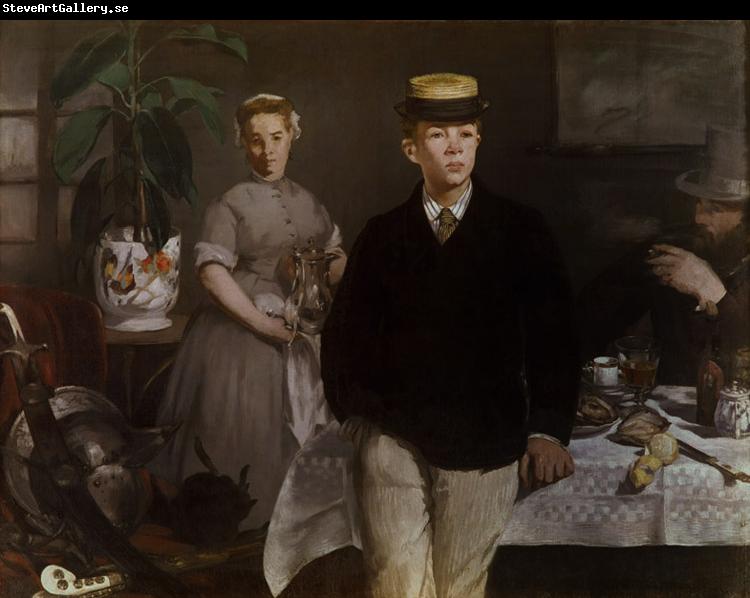 Edouard Manet Luncheon in the Studio (mk09)